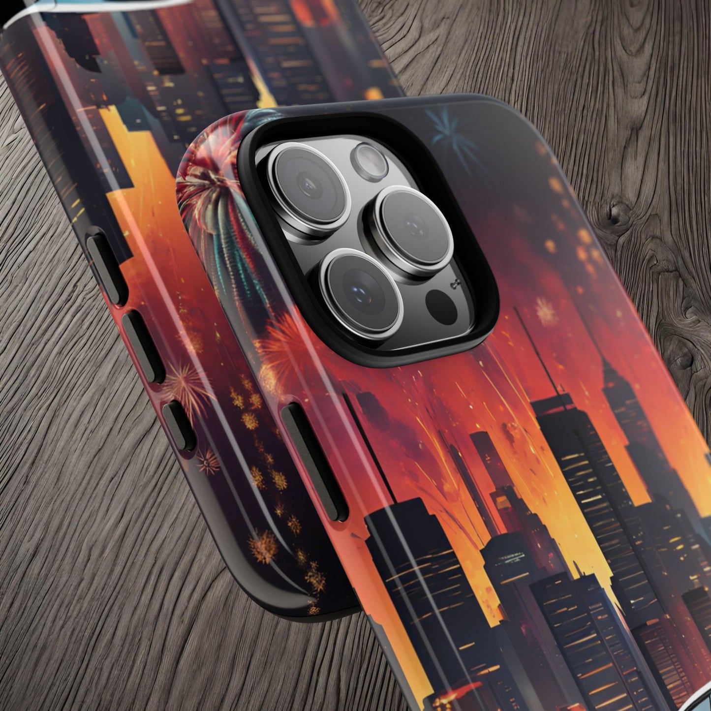 Volkswagon Golf GTI Fireworks-Dual Layer Ultra Tough Phone Case Printify by The Night Shift Automotive Apparel