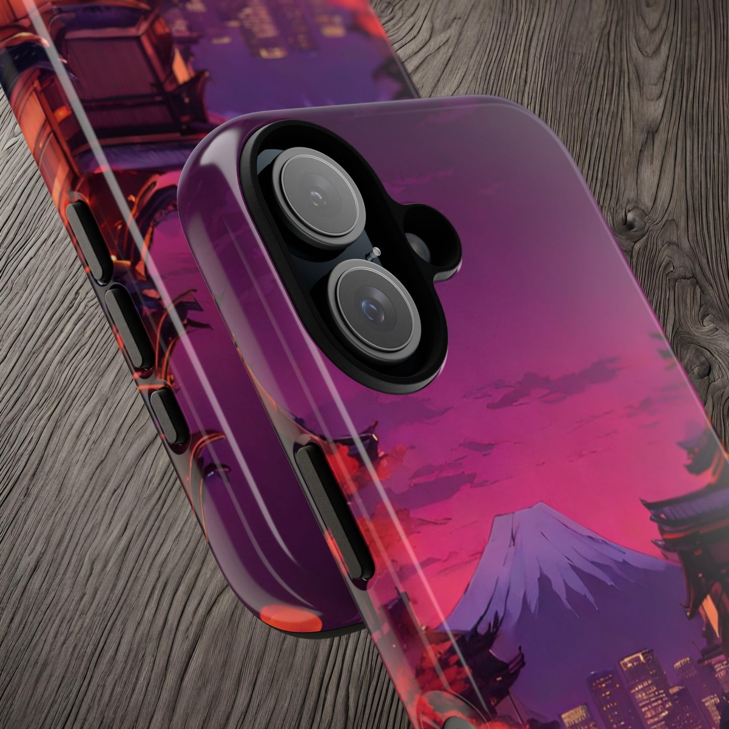 Traditional Japanese Village Countryside-Dual Layer Ultra Tough Phone Case Printify by The Night Shift Automotive Apparel