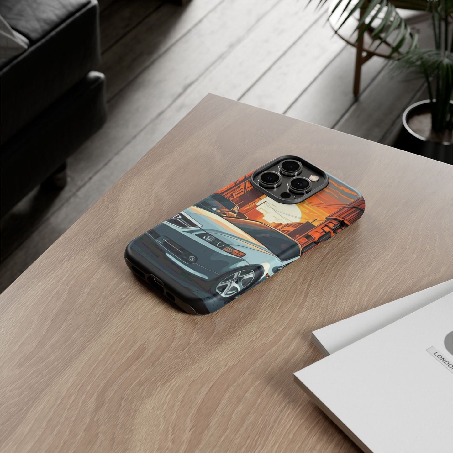 Acura TL Street Life-Dual Layer Ultra Tough Phone Case iPhone 14 Pro Matte Printify by The Night Shift Automotive Apparel