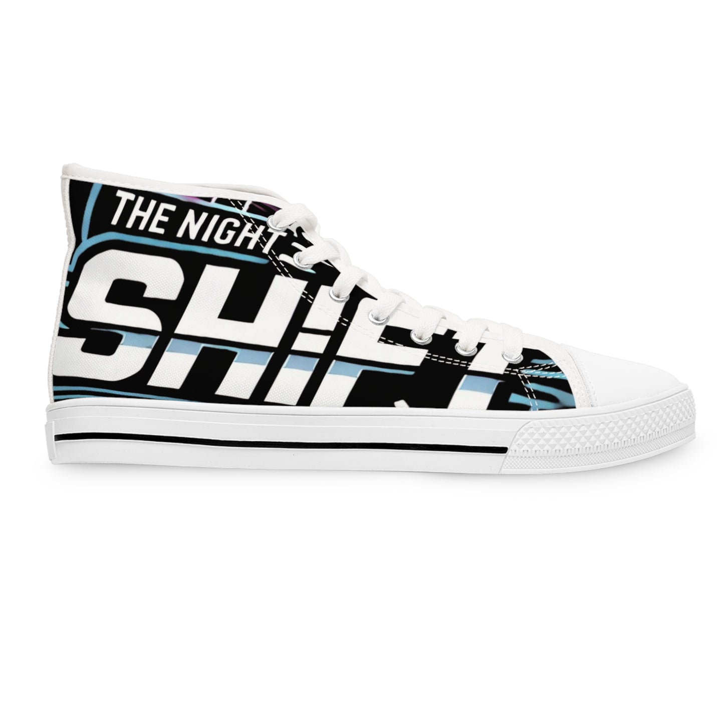 The Night Shift-Women's Canvas High Tops