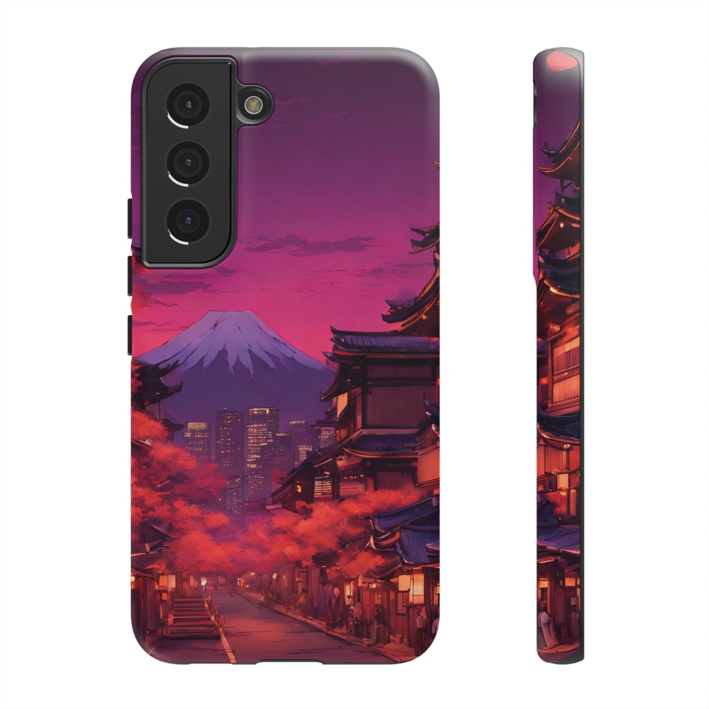 Traditional Japanese Village Countryside-Dual Layer Ultra Tough Phone Case Printify by The Night Shift Automotive Apparel