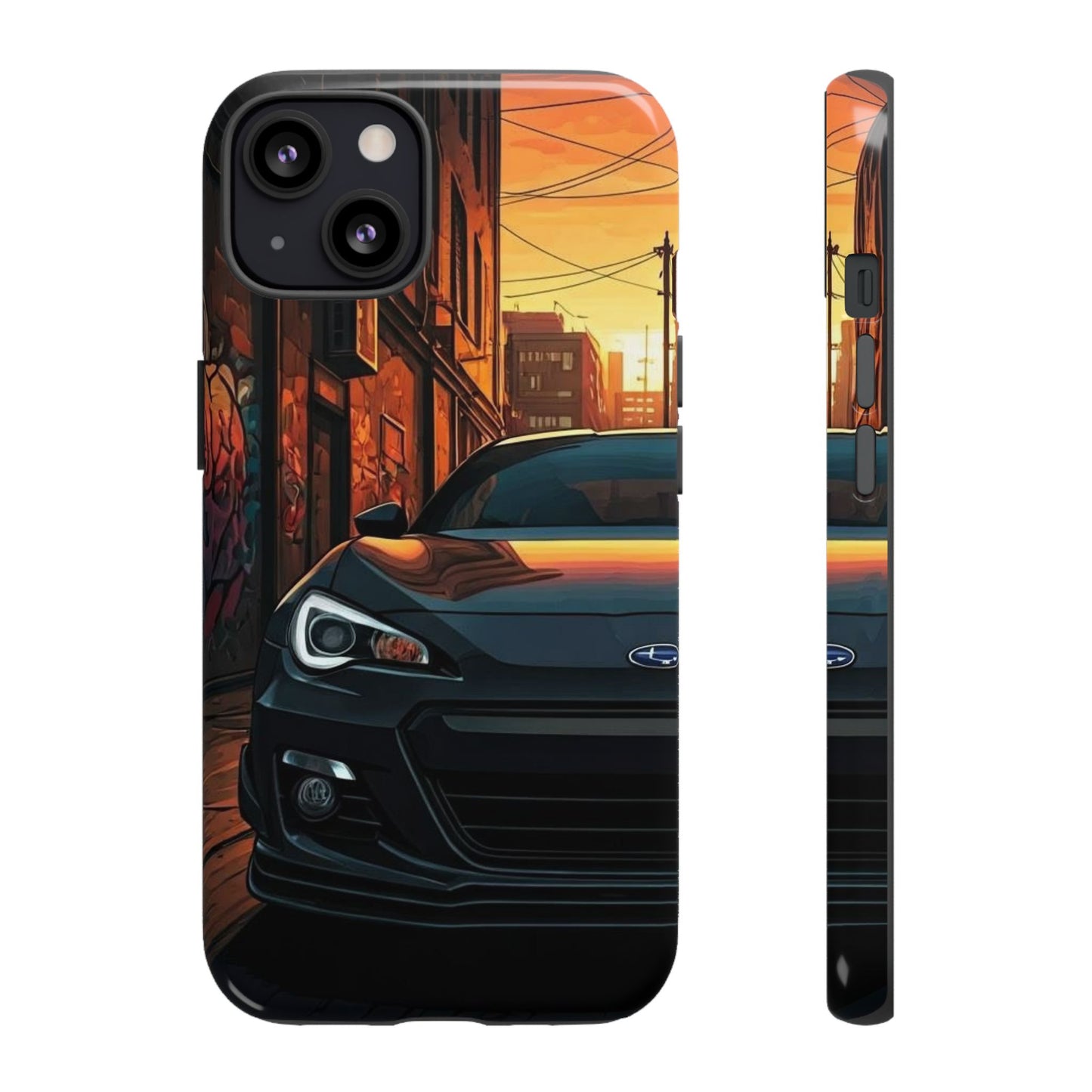 Subaru BRZ Street Life-Dual Layer Ultra Tough Phone Case Printify by The Night Shift Automotive Apparel