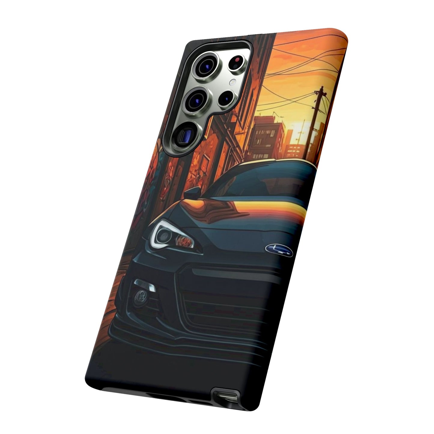 Subaru BRZ Street Life-Dual Layer Ultra Tough Phone Case Printify by The Night Shift Automotive Apparel
