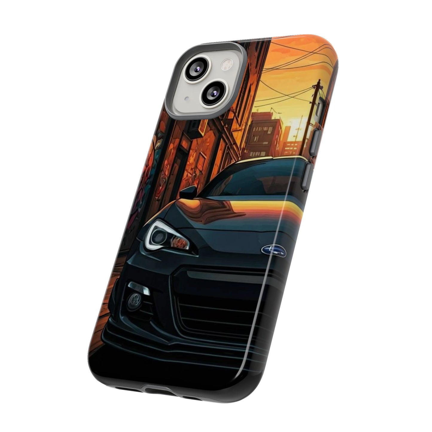 Subaru BRZ Street Life-Dual Layer Ultra Tough Phone Case Printify by The Night Shift Automotive Apparel