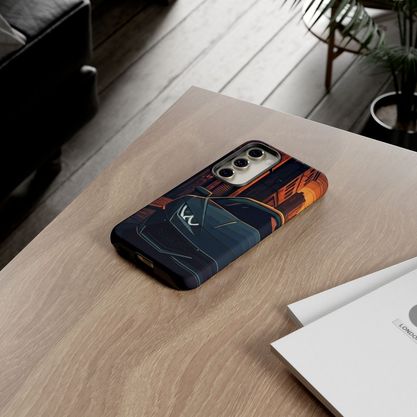 Lamborghini Huracan Street Life-Dual Layer Ultra Tough Phone Case Samsung Galaxy S23 Matte Printify by The Night Shift Automotive Apparel