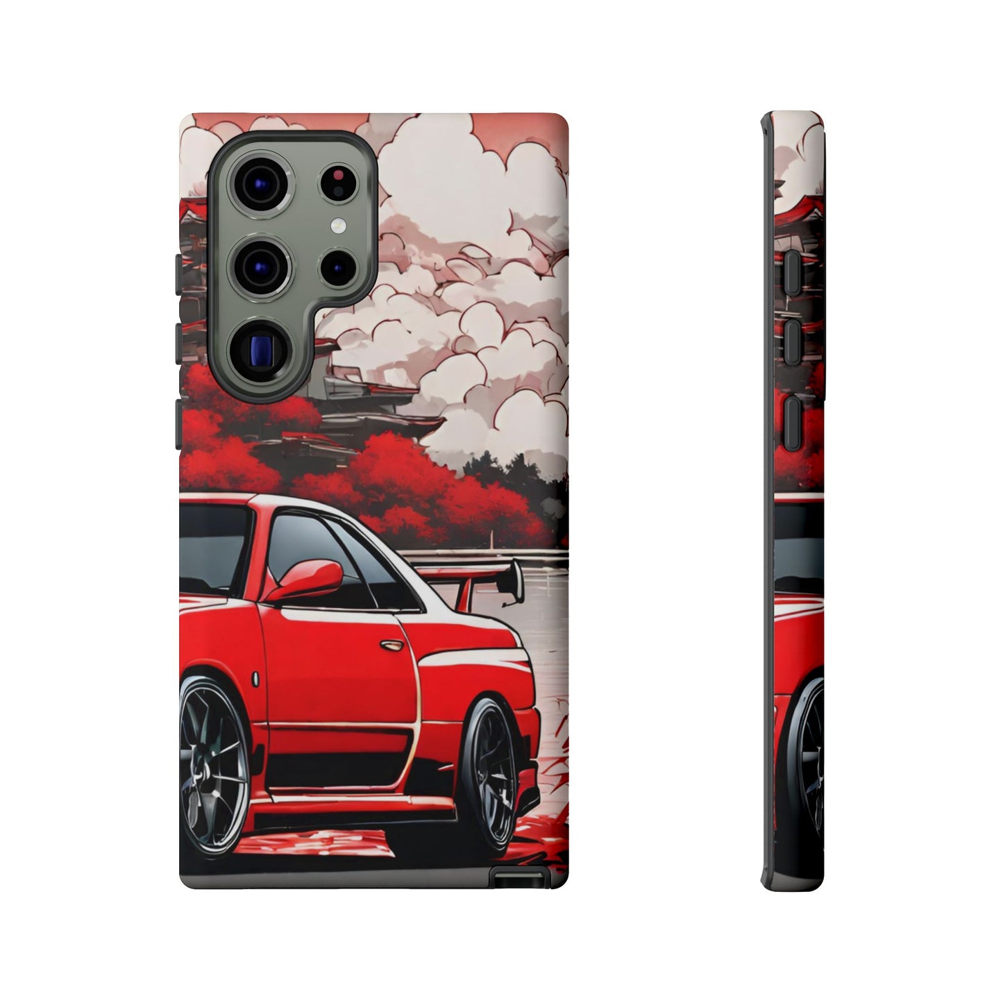 Nissan Skyline R34-Dual Layer Ultra Tough Phone Case Printify by The Night Shift Automotive Apparel