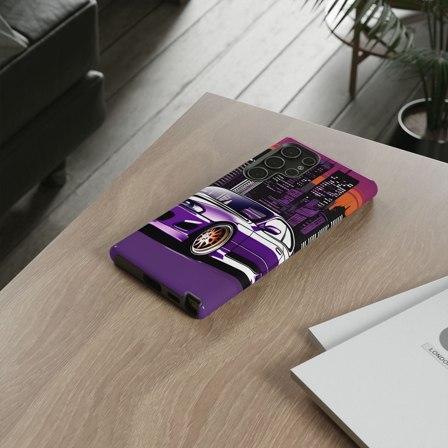 Nissan 240sx S15-Dual Layer Ultra Tough Phone Case Samsung Galaxy S22 Ultra Glossy Printify by The Night Shift Automotive Apparel