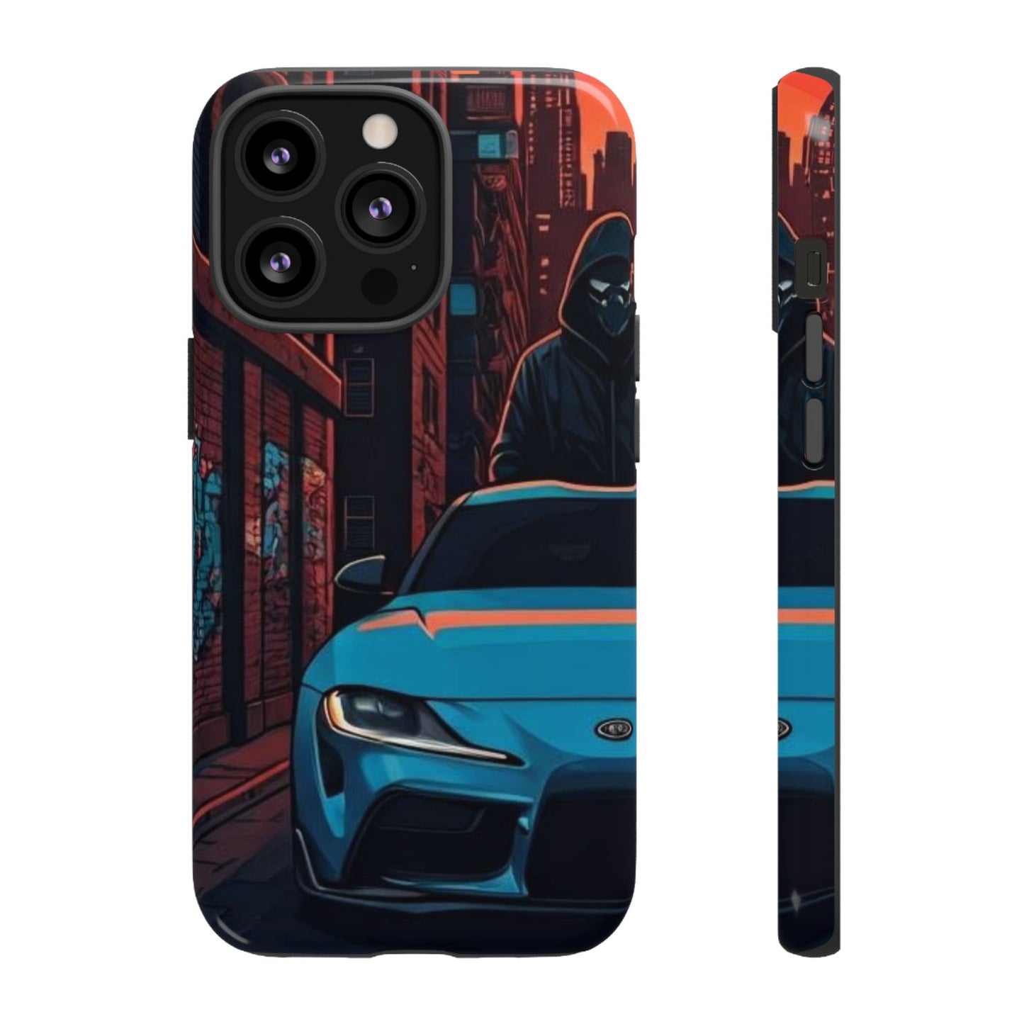 Toyota Supra MK-V Street Life-Dual Layer Ultra Tough Phone Case Printify by The Night Shift Automotive Apparel