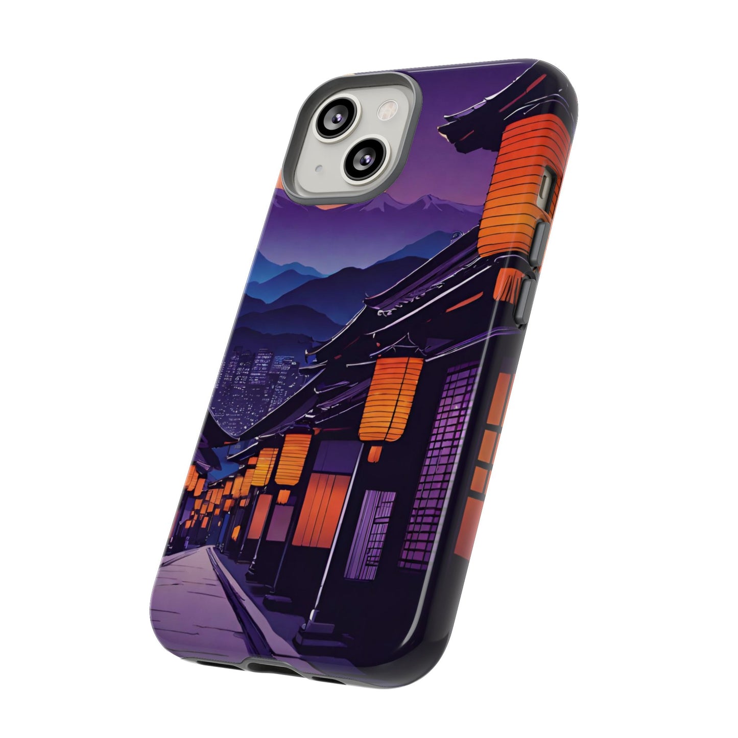 Traditional Japanese Village Countryside-Dual Layer Ultra Tough Phone Case Printify by The Night Shift Automotive Apparel