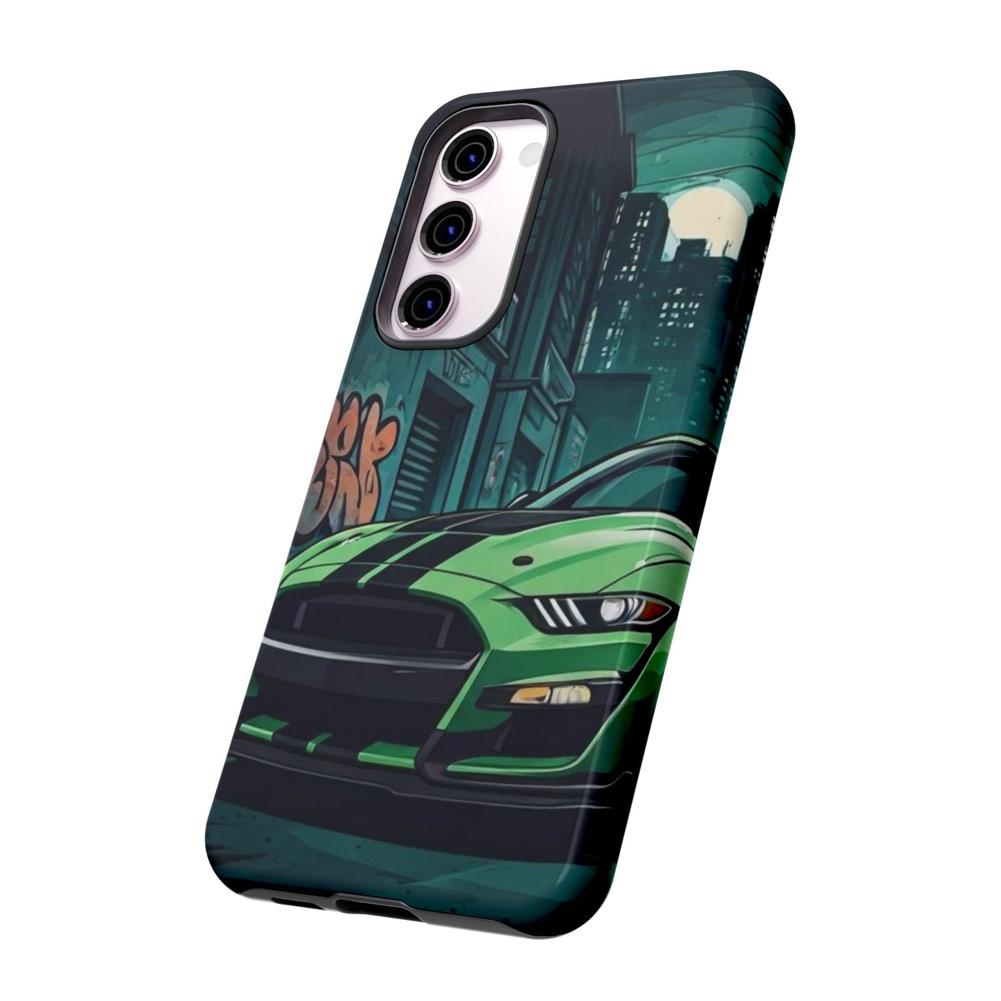 Ford Mustang Shelby GT500 Street Life-Dual Layer Ultra Tough Phone Case Printify by The Night Shift Automotive Apparel