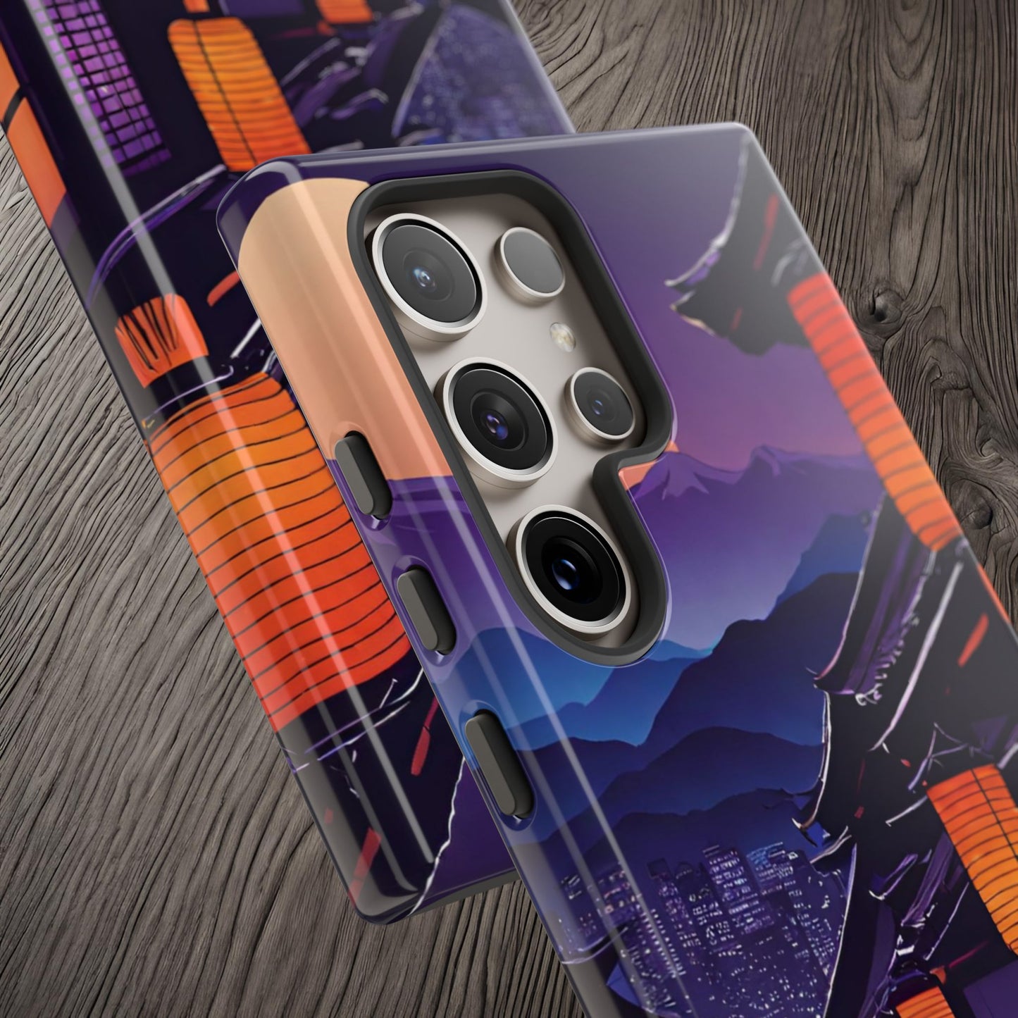 Traditional Japanese Village Countryside-Dual Layer Ultra Tough Phone Case Printify by The Night Shift Automotive Apparel