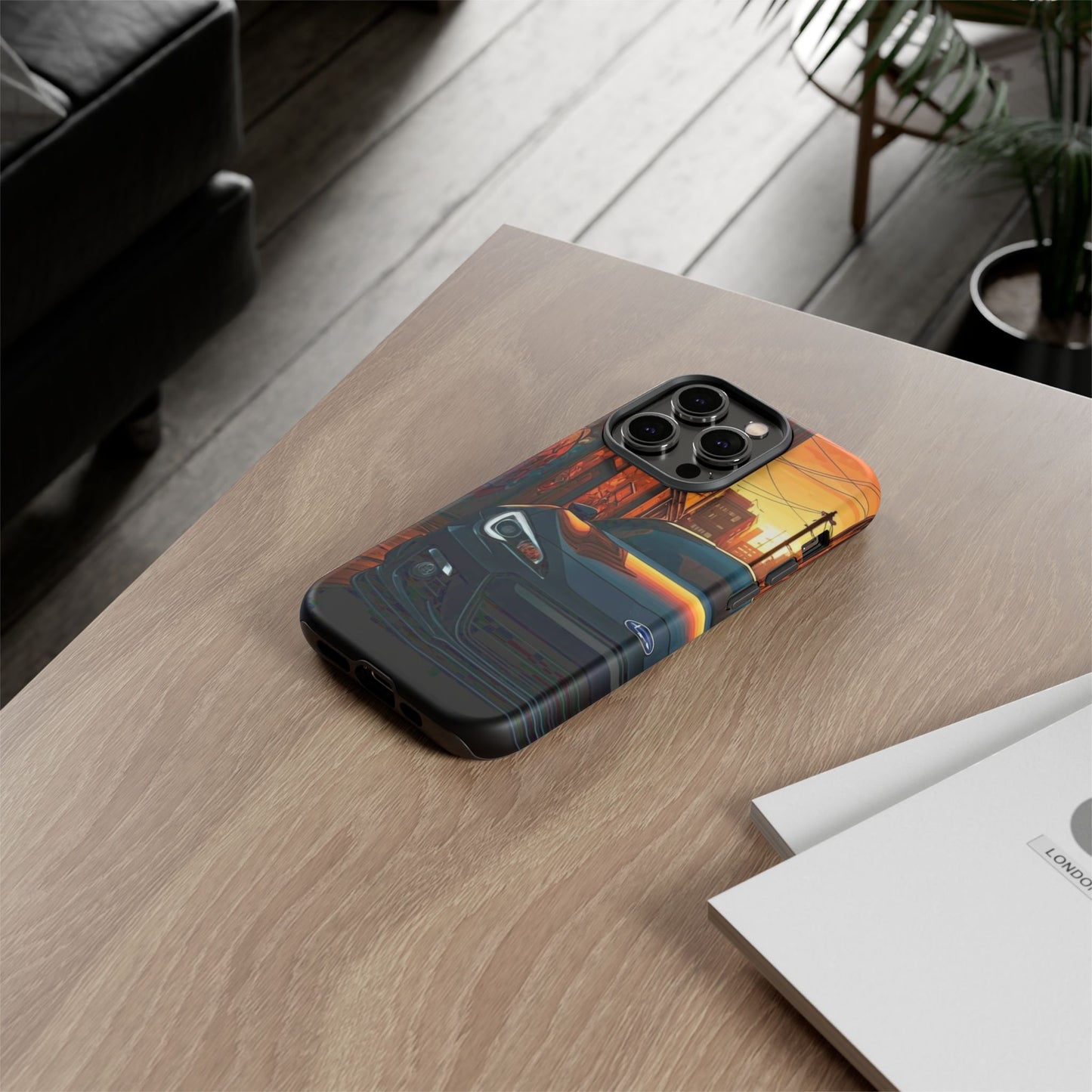 Subaru BRZ Street Life-Dual Layer Ultra Tough Phone Case iPhone 14 Pro Matte Printify by The Night Shift Automotive Apparel