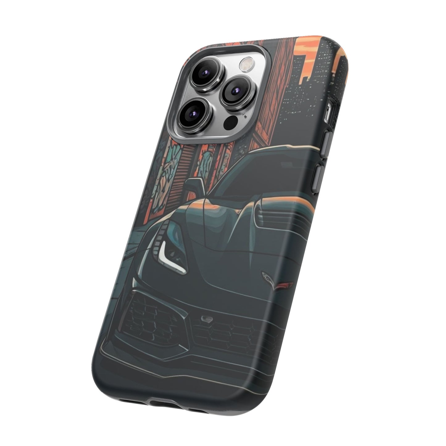 Chevy Corvette C7 Street Life-Dual Layer Ultra Tough Phone Case Printify by The Night Shift Automotive Apparel