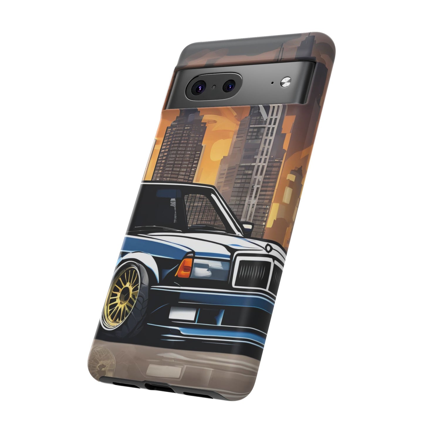 Mercedes Benz 190e Evo-Dual Layer Ultra Tough Phone Case Printify by The Night Shift Automotive Apparel