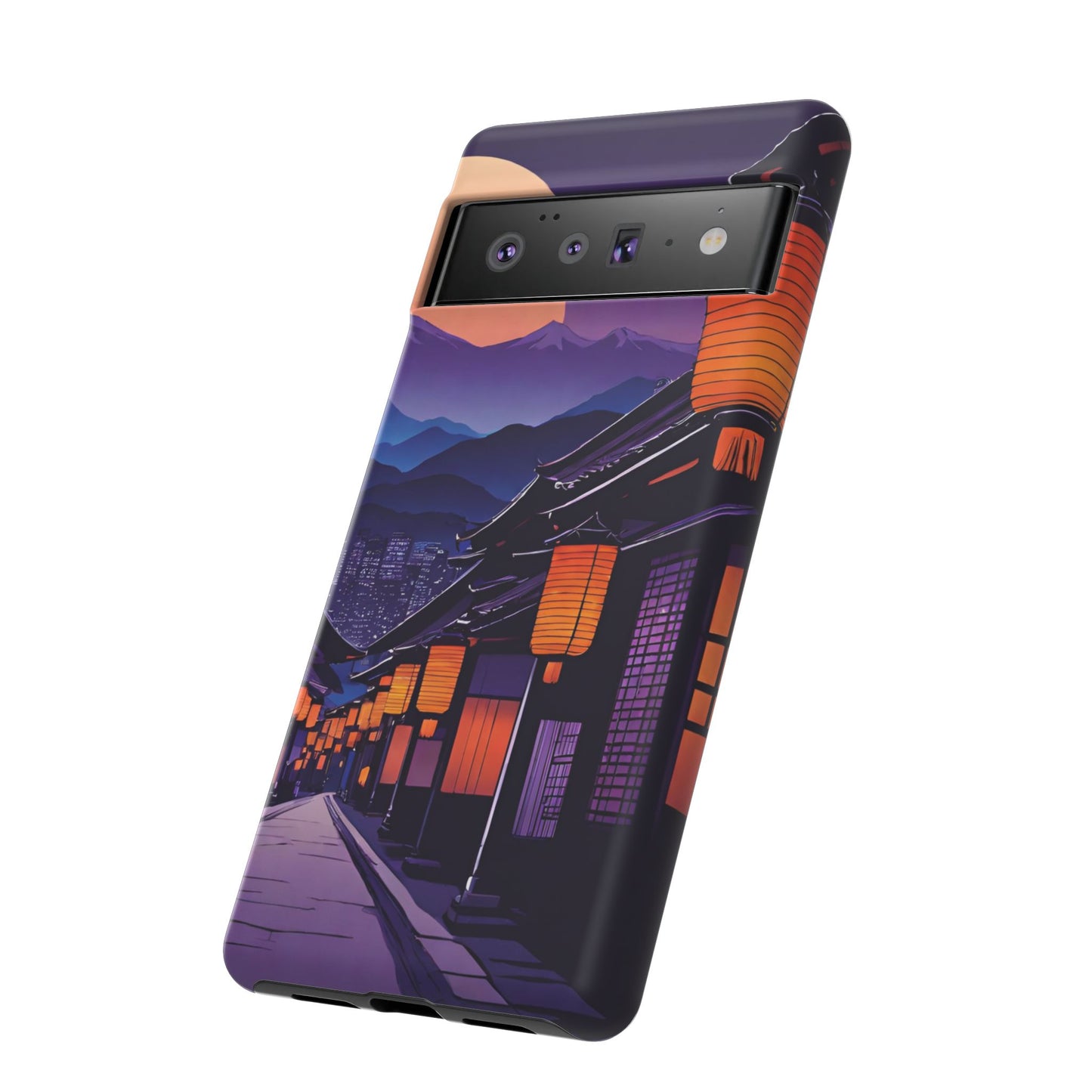 Traditional Japanese Village Countryside-Dual Layer Ultra Tough Phone Case Printify by The Night Shift Automotive Apparel