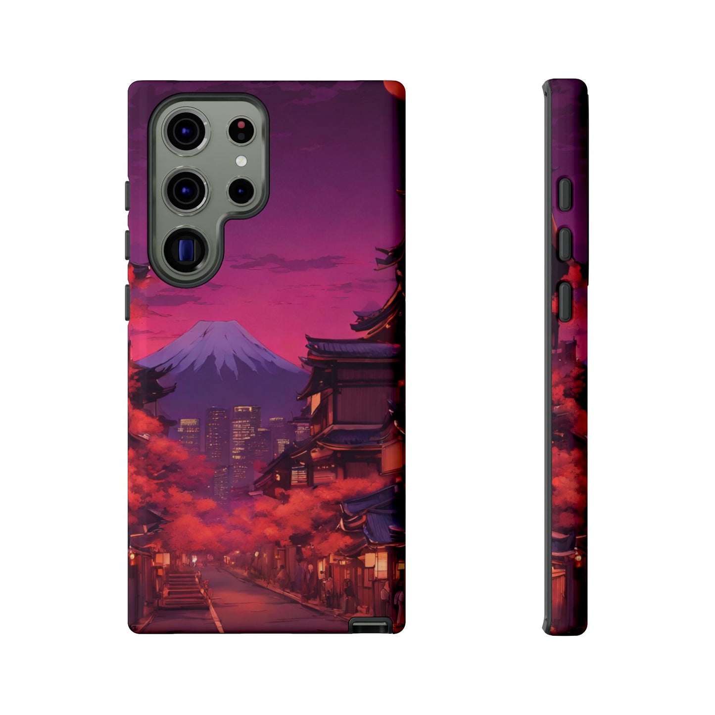 Traditional Japanese Village Countryside-Dual Layer Ultra Tough Phone Case Printify by The Night Shift Automotive Apparel