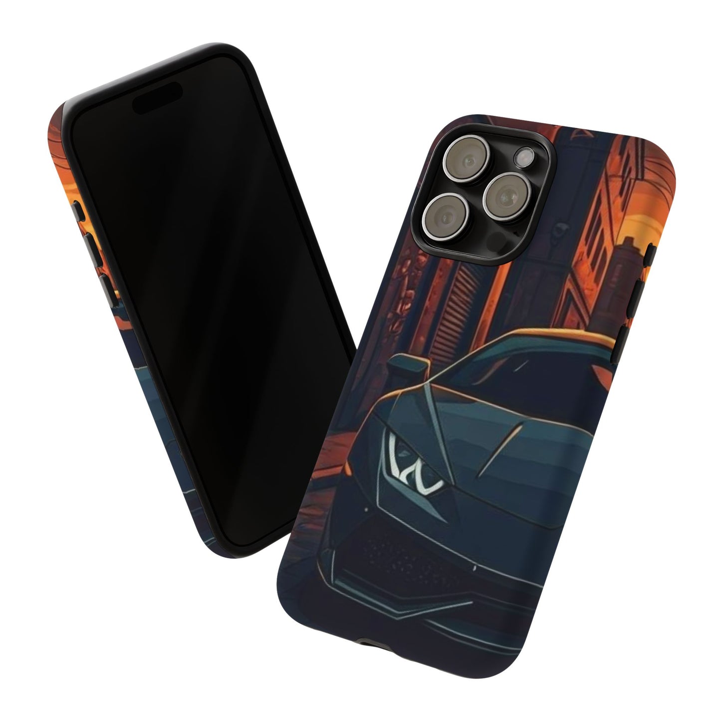 Lamborghini Huracan Street Life-Dual Layer Ultra Tough Phone Case Printify by The Night Shift Automotive Apparel