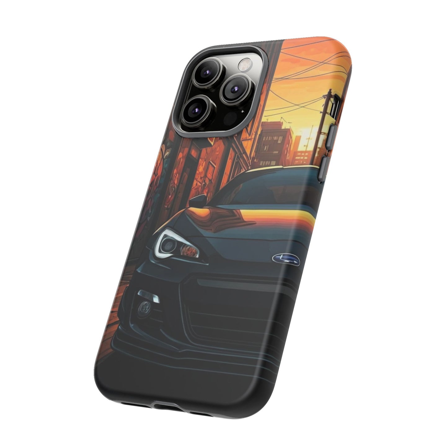 Subaru BRZ Street Life-Dual Layer Ultra Tough Phone Case Printify by The Night Shift Automotive Apparel