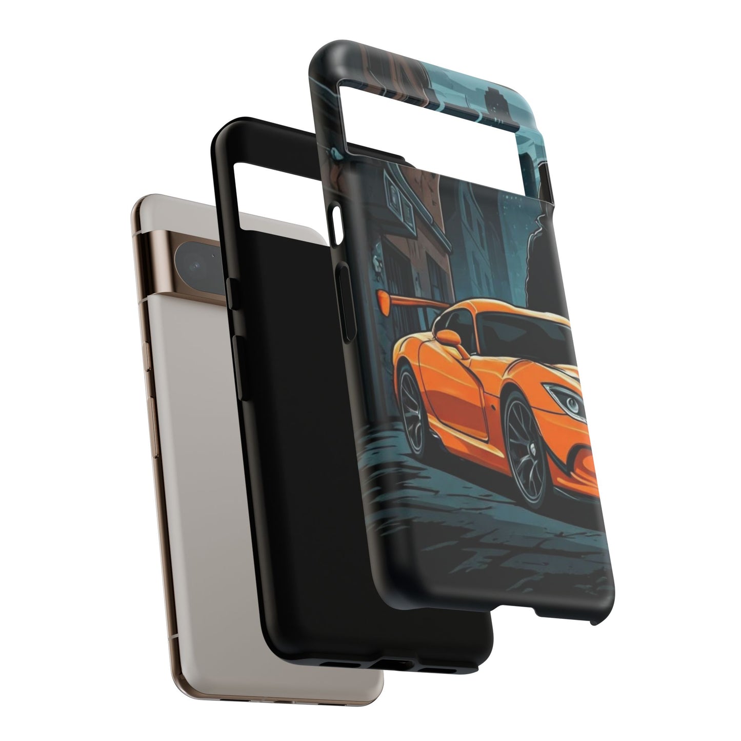 Dodge Viper SRT-10 Street Life-Dual Layer Ultra Tough Phone Case Printify by The Night Shift Automotive Apparel