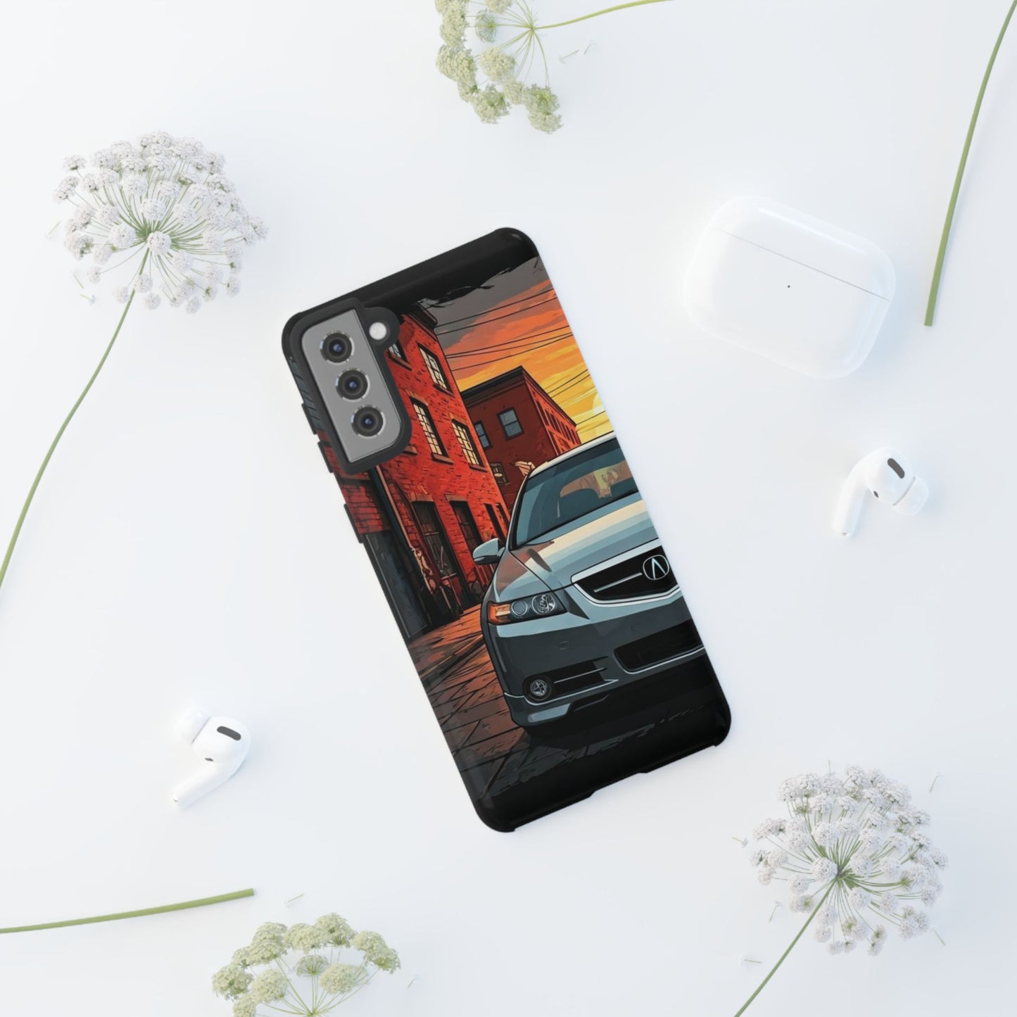 Acura TL Street Life-Dual Layer Ultra Tough Phone Case Printify by The Night Shift Automotive Apparel