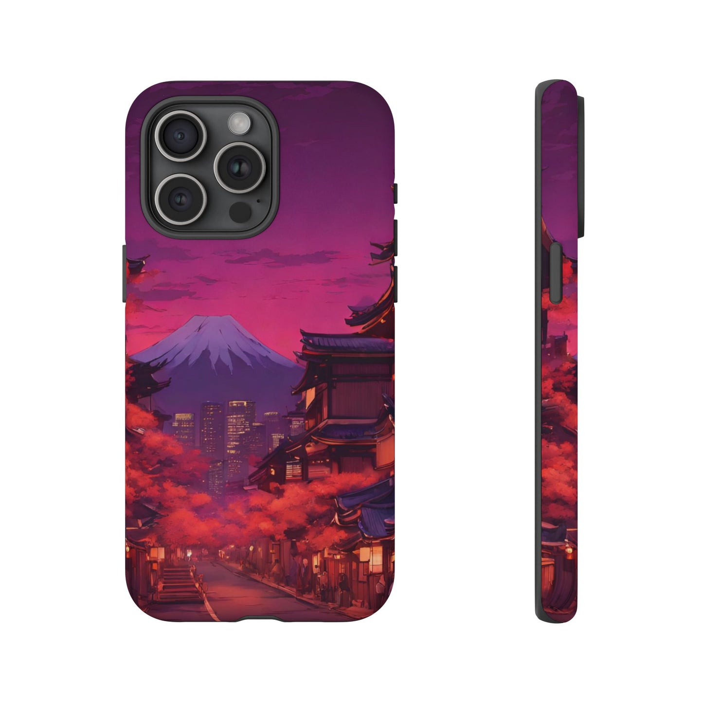 Traditional Japanese Village Countryside-Dual Layer Ultra Tough Phone Case Printify by The Night Shift Automotive Apparel