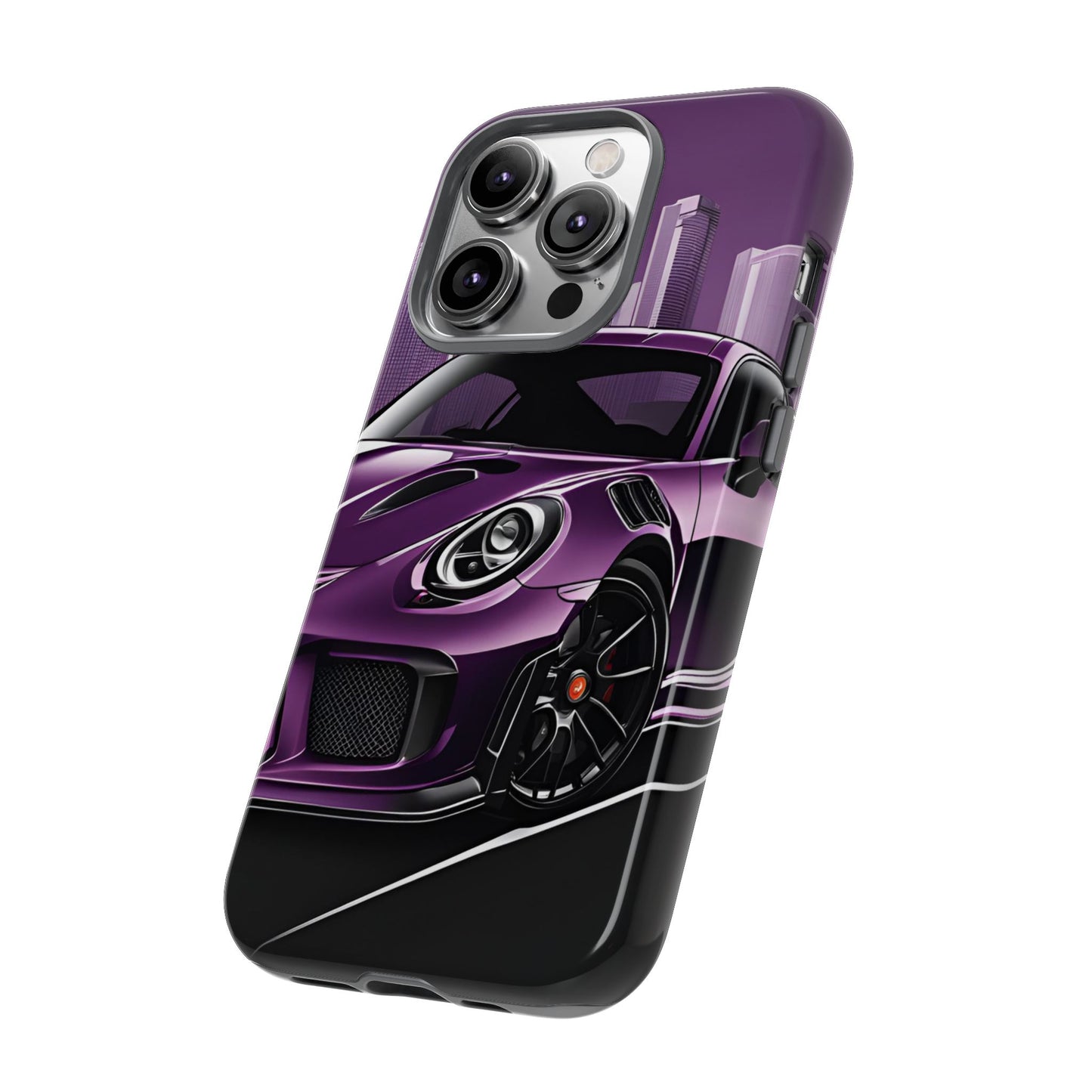 Porsche 911 GT3 RS-Dual Layer Ultra Tough Phone Case Printify by The Night Shift Automotive Apparel