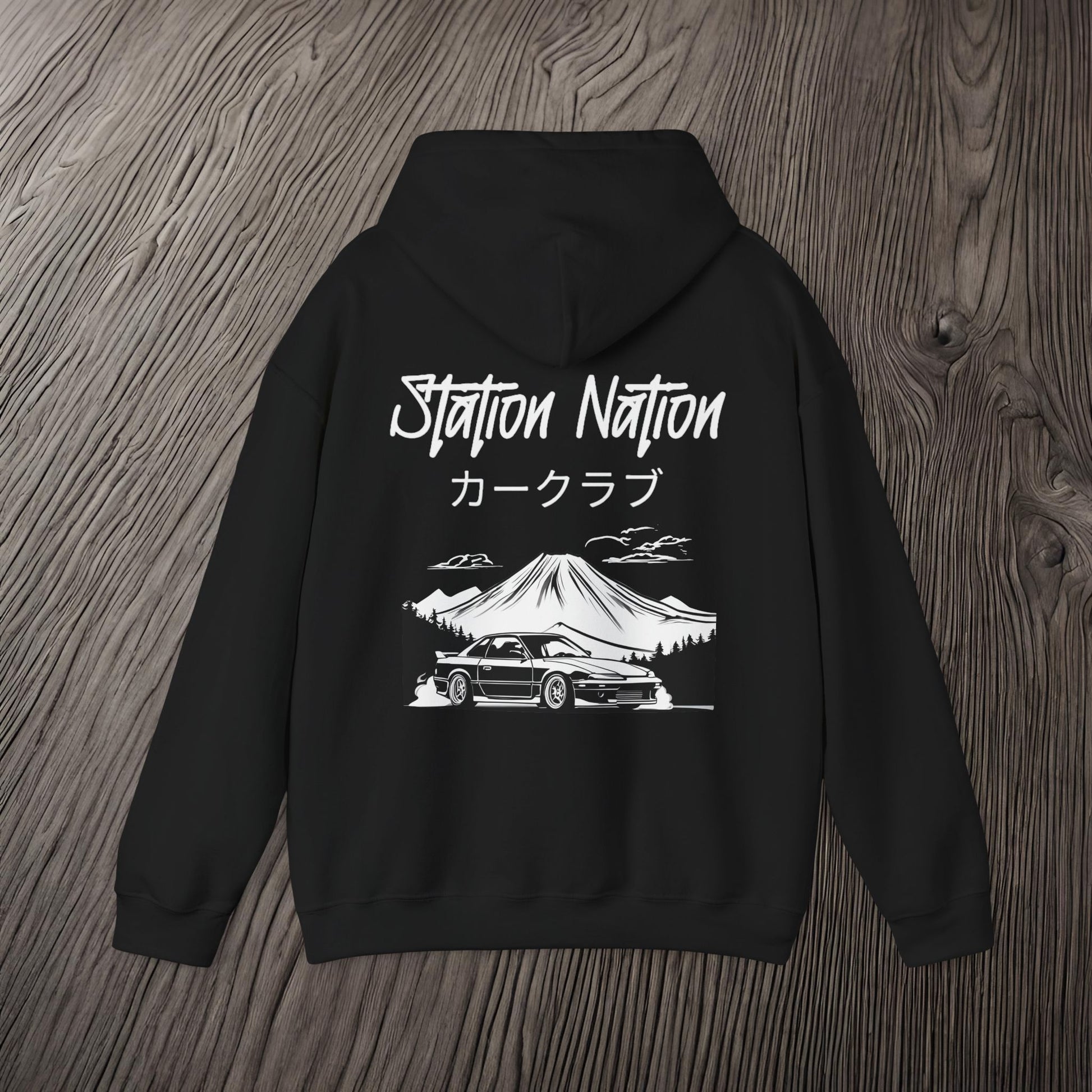 Station Nation-Ultra Soft, Premium Hoodie Printify by The Night Shift Automotive Apparel