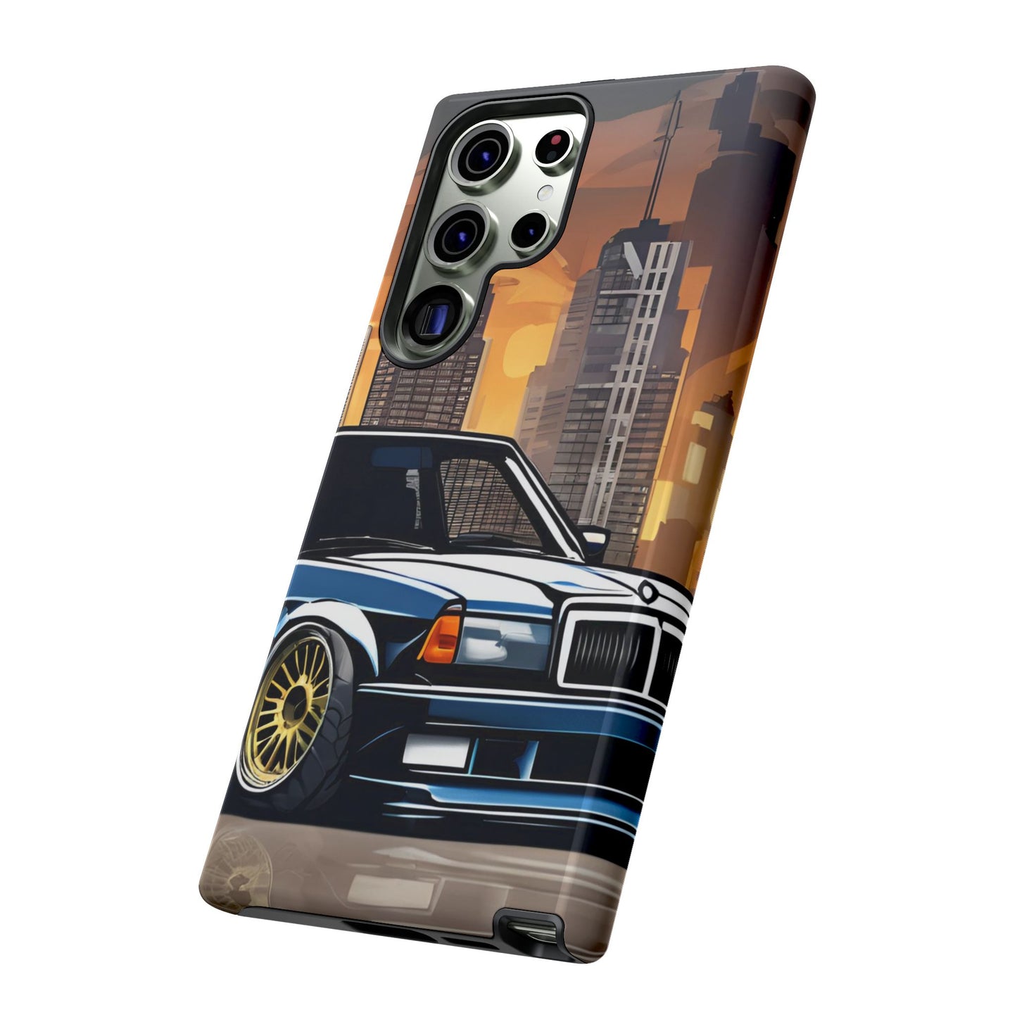 Mercedes Benz 190e Evo-Dual Layer Ultra Tough Phone Case Printify by The Night Shift Automotive Apparel
