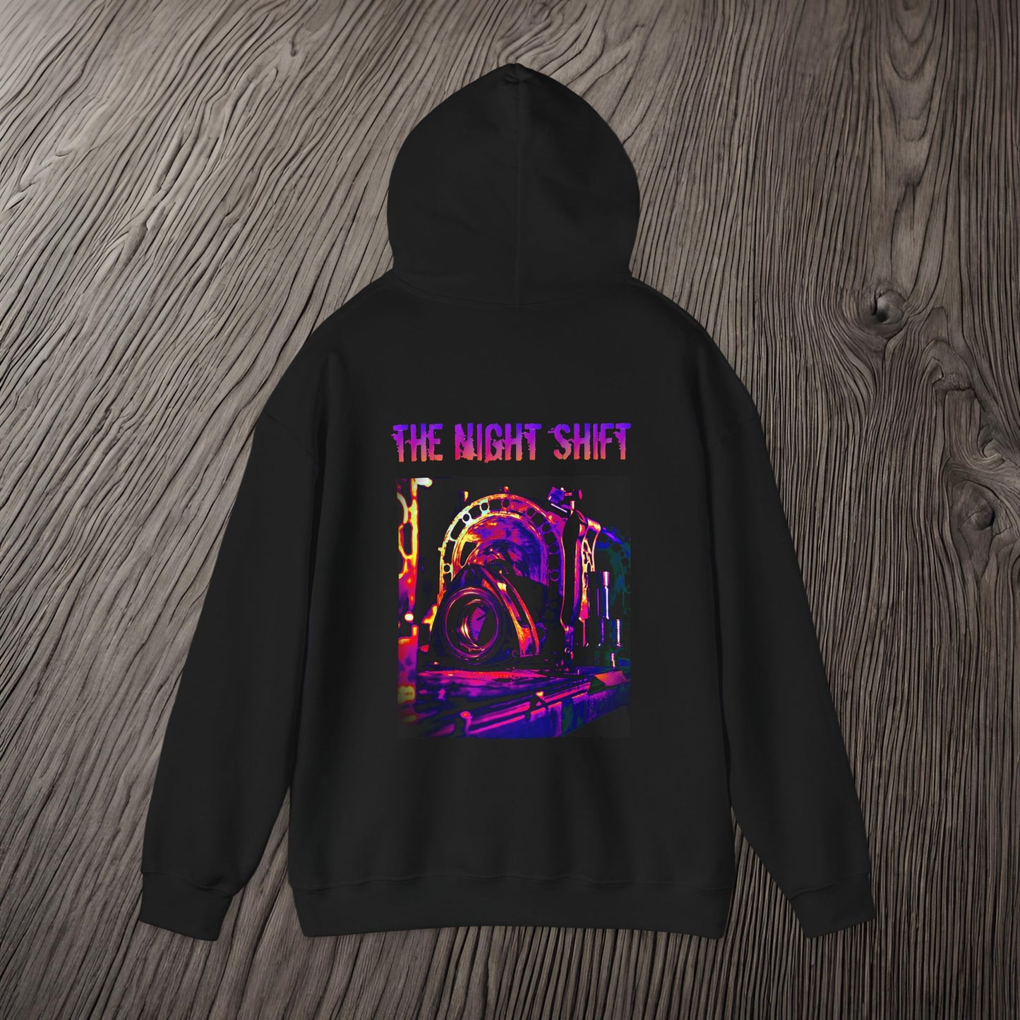13B-REW Synthwave-Premium, Ultra Soft Unisex Hoodie Printify by The Night Shift Automotive Apparel