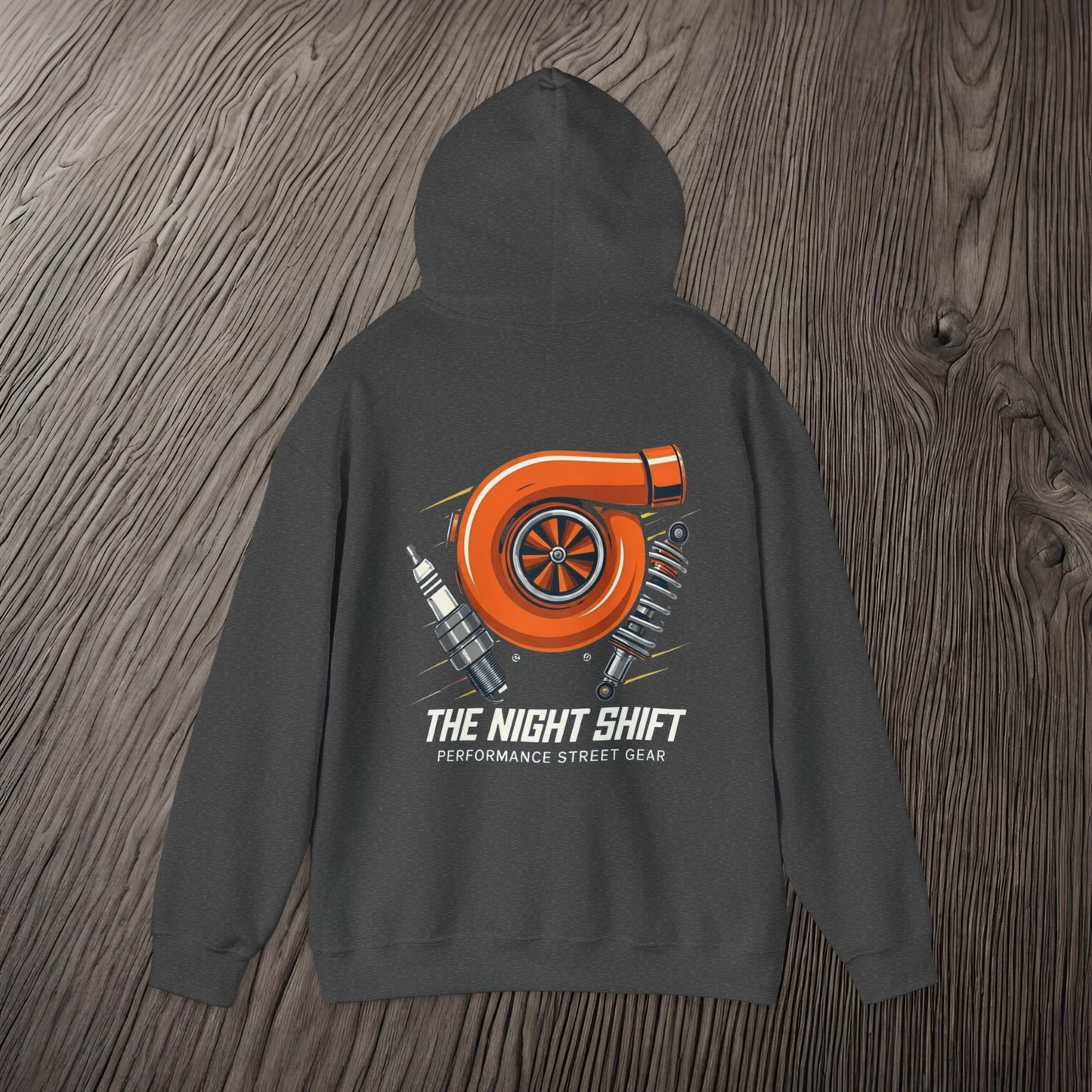 The Night Shift Essentials-Ultra Soft, Premium Hoodie Printify by The Night Shift Automotive Apparel