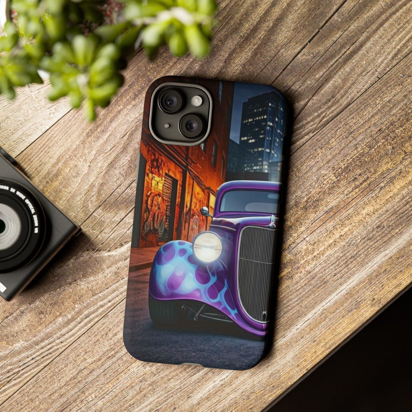 1934 Ford Street Life-Dual Layer Ultra Tough Phone Case iPhone 15 Plus Matte Printify by The Night Shift Automotive Apparel