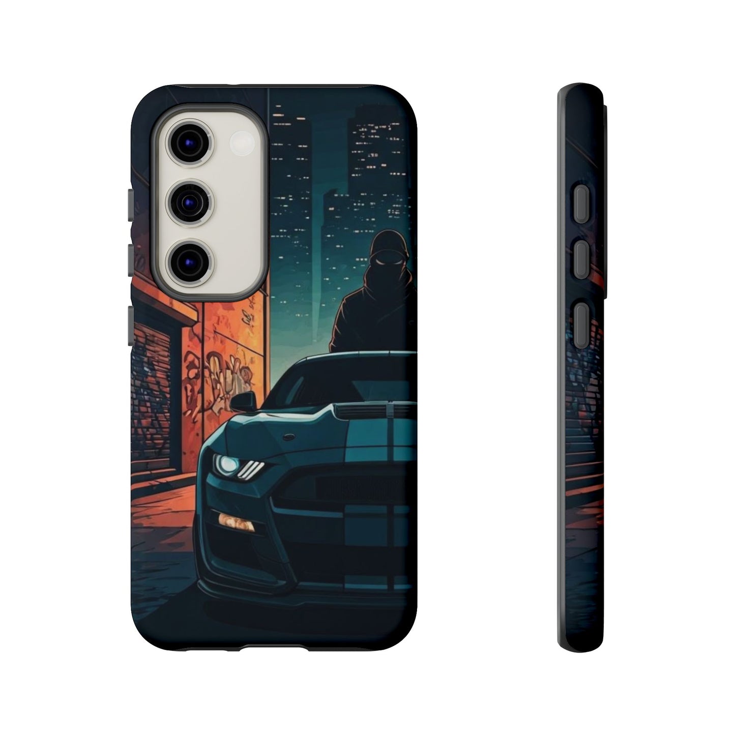 Ford Mustang Shelby GT350 Street Life-Dual Layer Ultra Tough Phone Case Printify by The Night Shift Automotive Apparel
