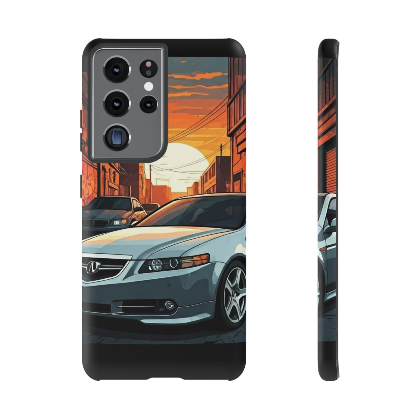 Acura TL Street Life-Dual Layer Ultra Tough Phone Case Samsung Galaxy S21 Ultra Matte Printify by The Night Shift Automotive Apparel
