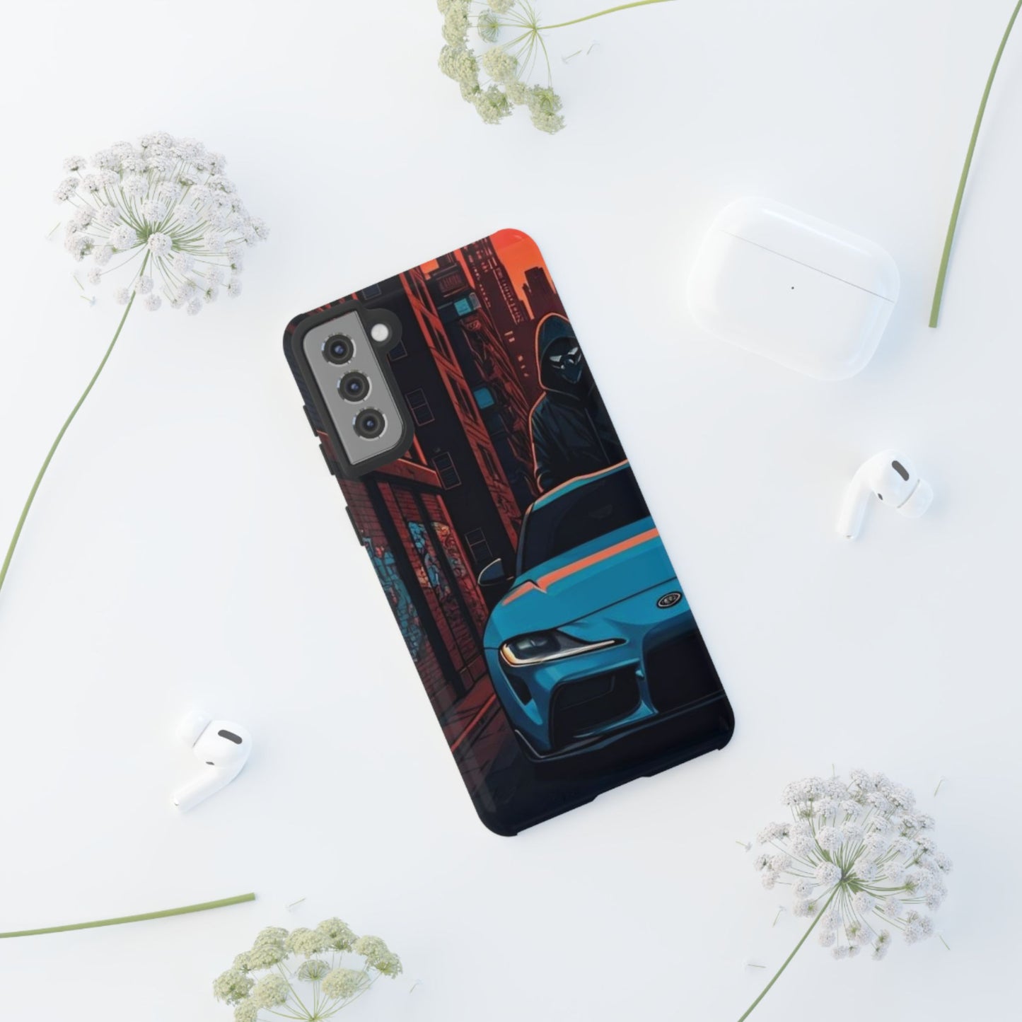 Toyota Supra MK-V Street Life-Dual Layer Ultra Tough Phone Case Printify by The Night Shift Automotive Apparel