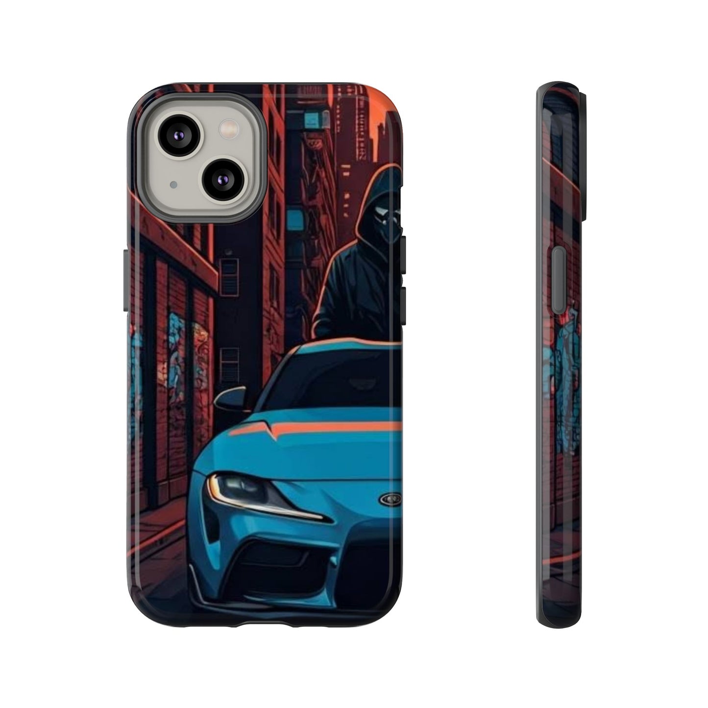 Toyota Supra MK-V Street Life-Dual Layer Ultra Tough Phone Case Printify by The Night Shift Automotive Apparel
