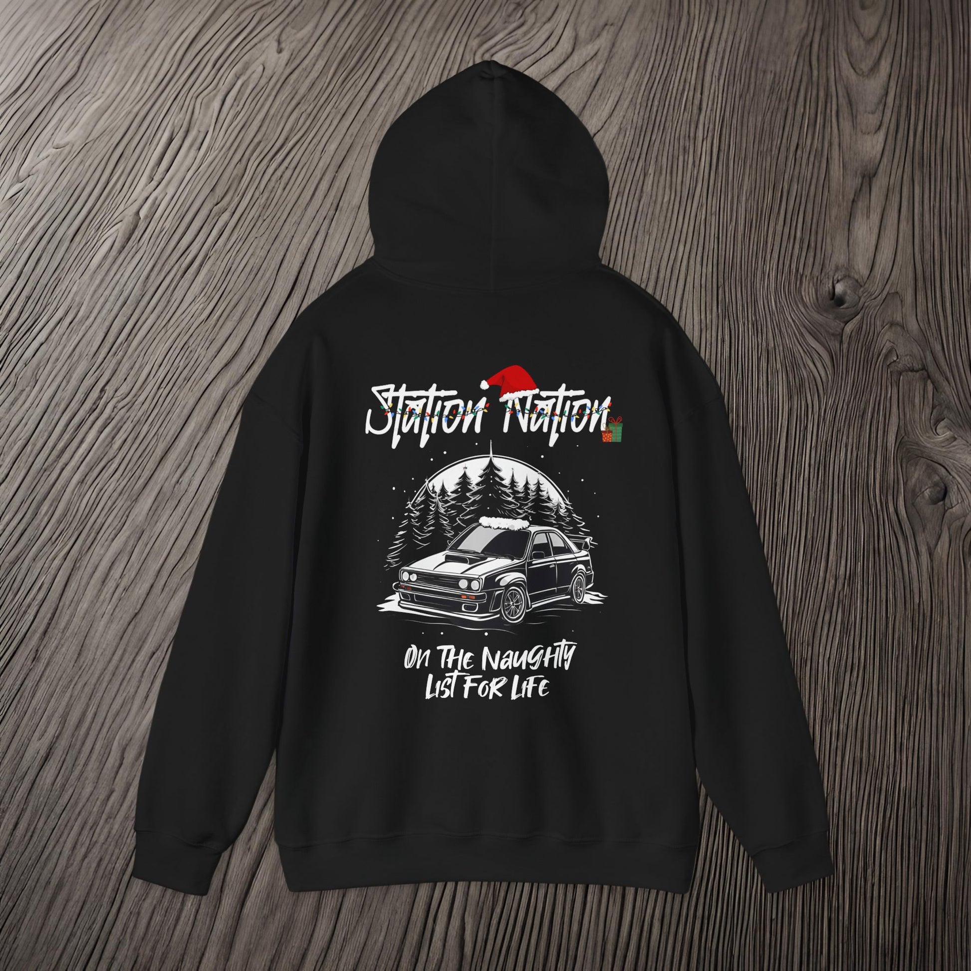 🎁 Christmas Limited Edition Station Nation-Ultra Soft, Premium Hoodie Printify by The Night Shift Automotive Apparel