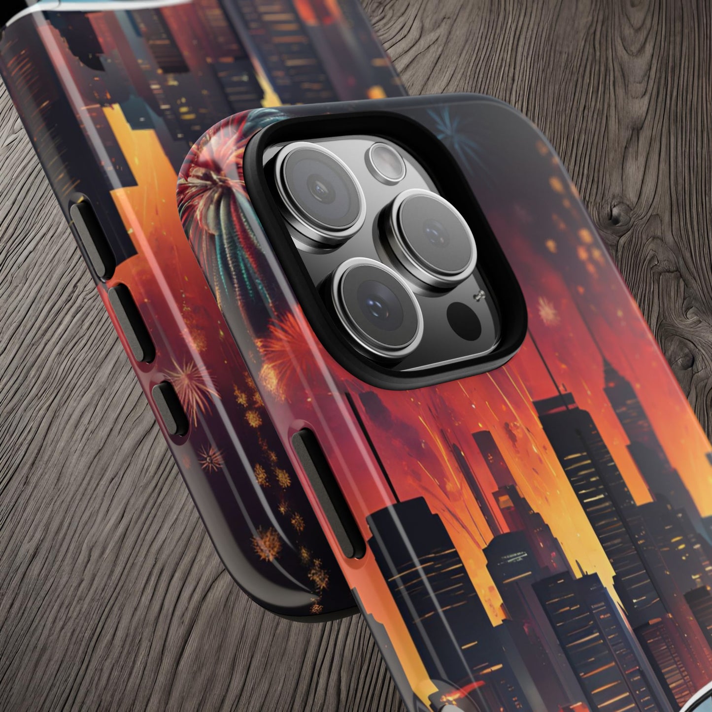 Volkswagon Golf GTI Fireworks-Dual Layer Ultra Tough Phone Case Printify by The Night Shift Automotive Apparel