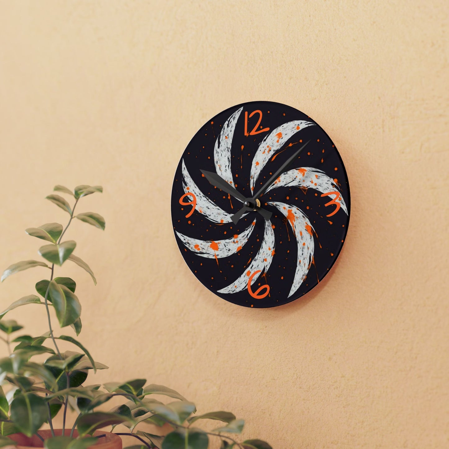 Saw Blade-Acrylic Wall Clock