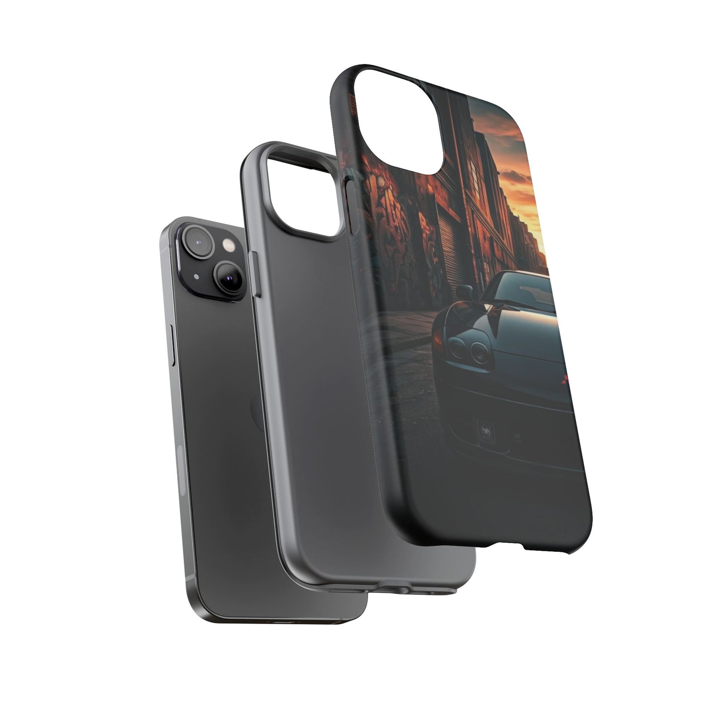 Mitsubishi 3000GT VR4 Street Life-Dual Layer Ultra Tough Phone Case Printify by The Night Shift Automotive Apparel