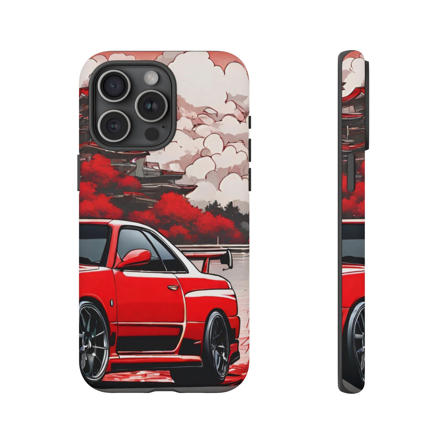 Nissan Skyline R34-Dual Layer Ultra Tough Phone Case Printify by The Night Shift Automotive Apparel