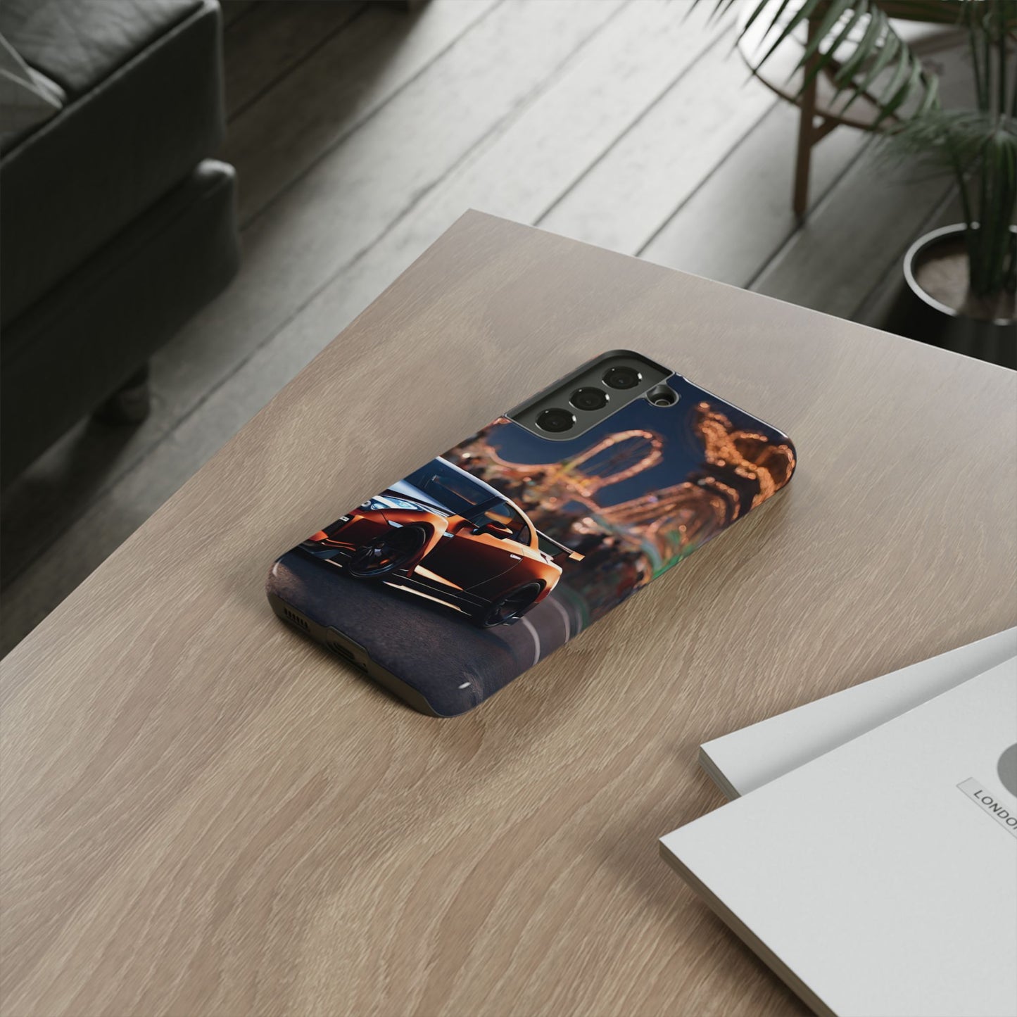 Nissan GTR R35-Dual Layer Ultra Tough Phone Case Samsung Galaxy S22 Glossy Printify by The Night Shift Automotive Apparel