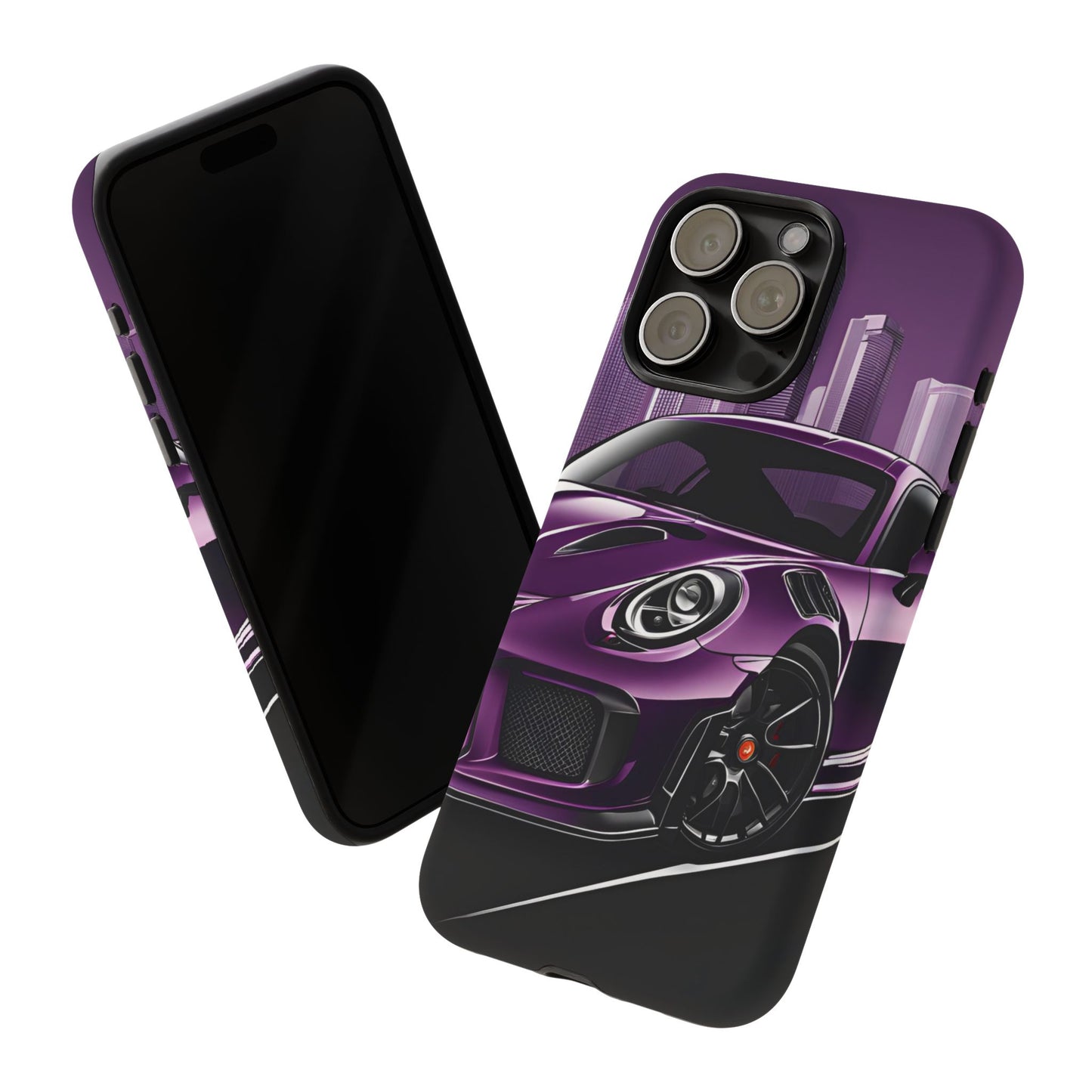 Porsche 911 GT3 RS-Dual Layer Ultra Tough Phone Case Printify by The Night Shift Automotive Apparel