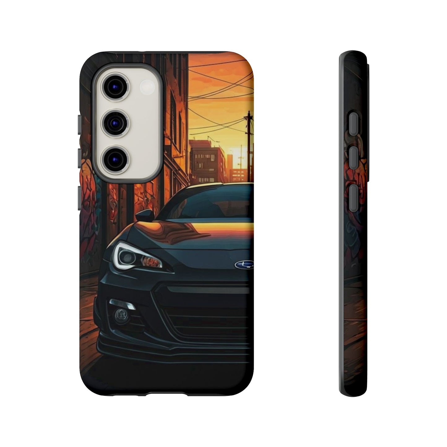 Subaru BRZ Street Life-Dual Layer Ultra Tough Phone Case Printify by The Night Shift Automotive Apparel