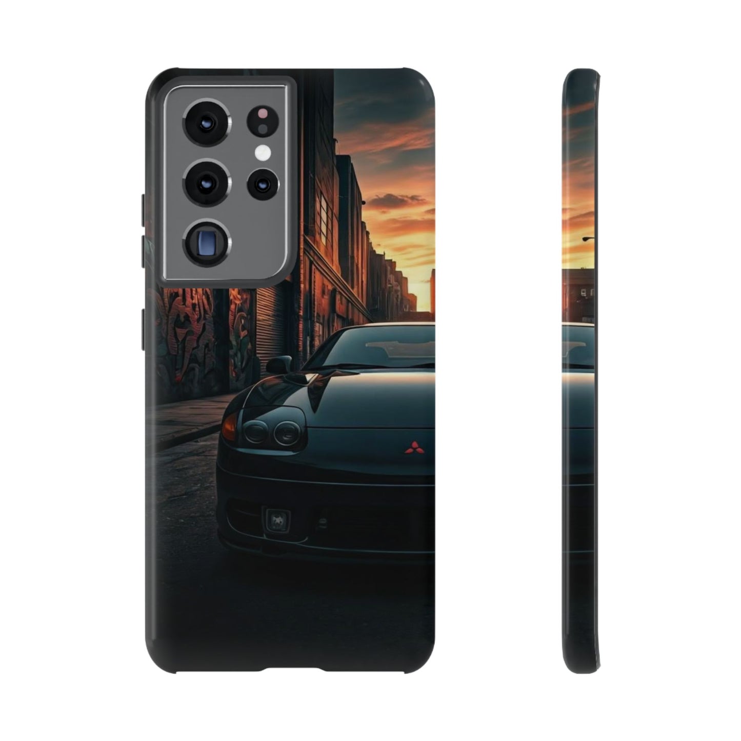 Mitsubishi 3000GT VR4 Street Life-Dual Layer Ultra Tough Phone Case Samsung Galaxy S21 Ultra Glossy Printify by The Night Shift Automotive Apparel