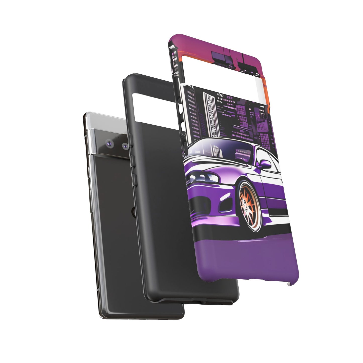 Nissan 240sx S15-Dual Layer Ultra Tough Phone Case Printify by The Night Shift Automotive Apparel