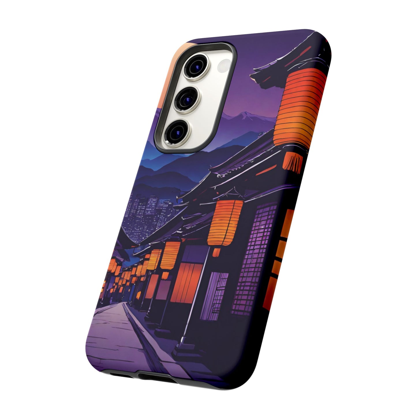 Traditional Japanese Village Countryside-Dual Layer Ultra Tough Phone Case Printify by The Night Shift Automotive Apparel