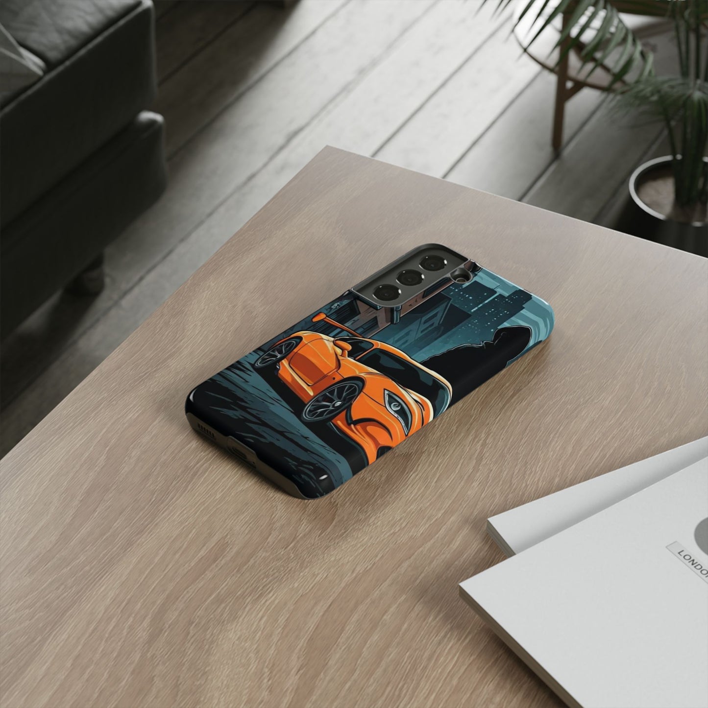 Dodge Viper SRT-10 Street Life-Dual Layer Ultra Tough Phone Case Samsung Galaxy S22 Glossy Printify by The Night Shift Automotive Apparel
