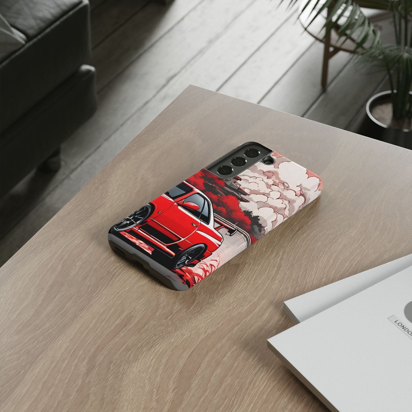 Nissan Skyline R34-Dual Layer Ultra Tough Phone Case Samsung Galaxy S22 Matte Printify by The Night Shift Automotive Apparel