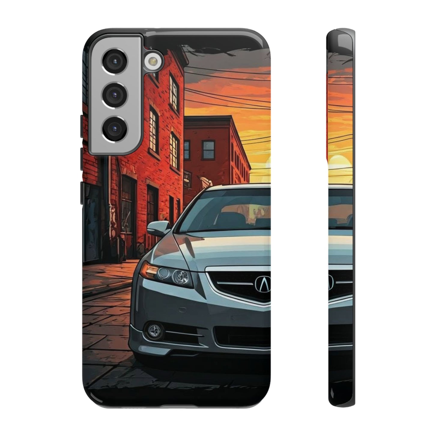 Acura TL Street Life-Dual Layer Ultra Tough Phone Case Printify by The Night Shift Automotive Apparel
