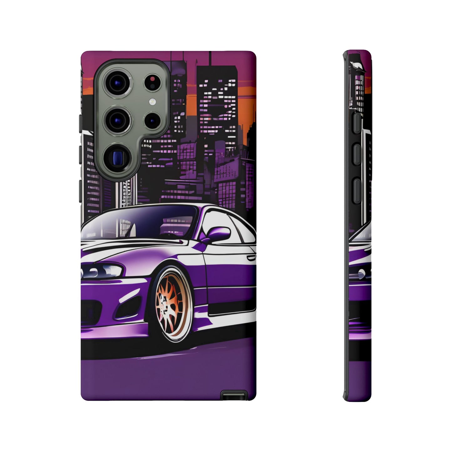Nissan 240sx S15-Dual Layer Ultra Tough Phone Case Printify by The Night Shift Automotive Apparel